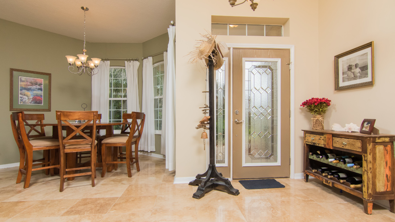 Front Foyer and Dining Room