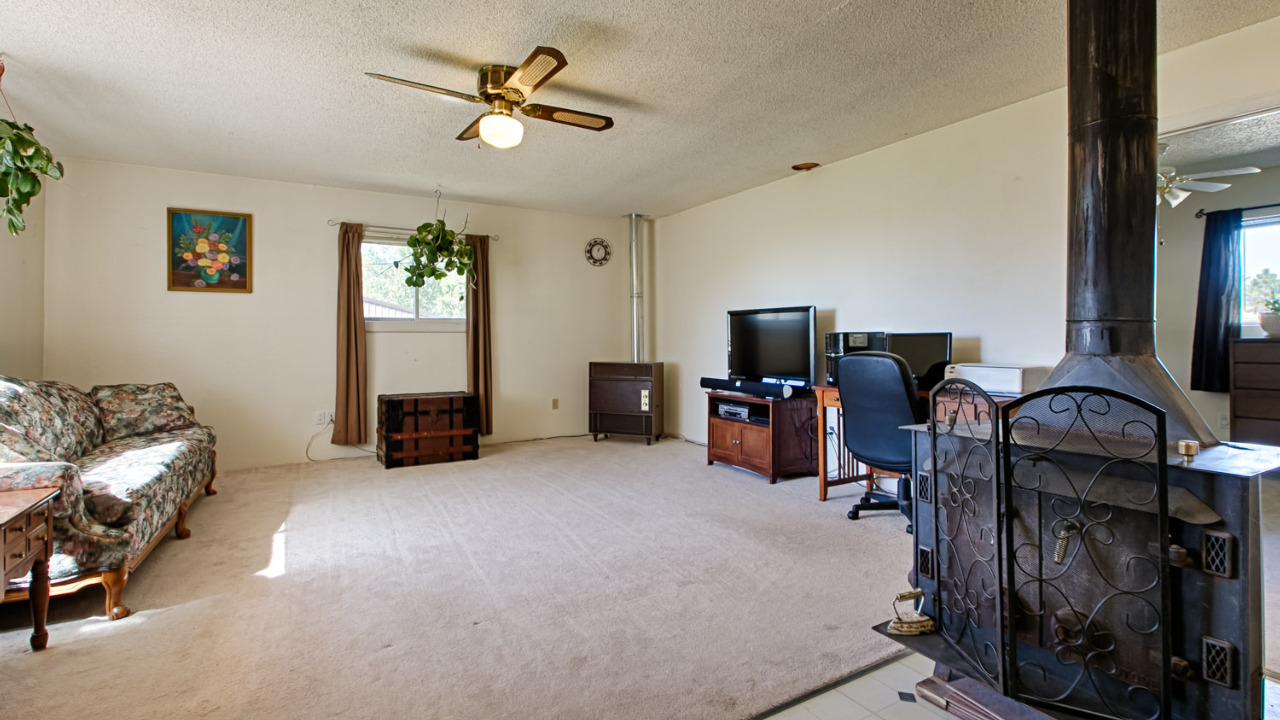 Living Room with Fireplace