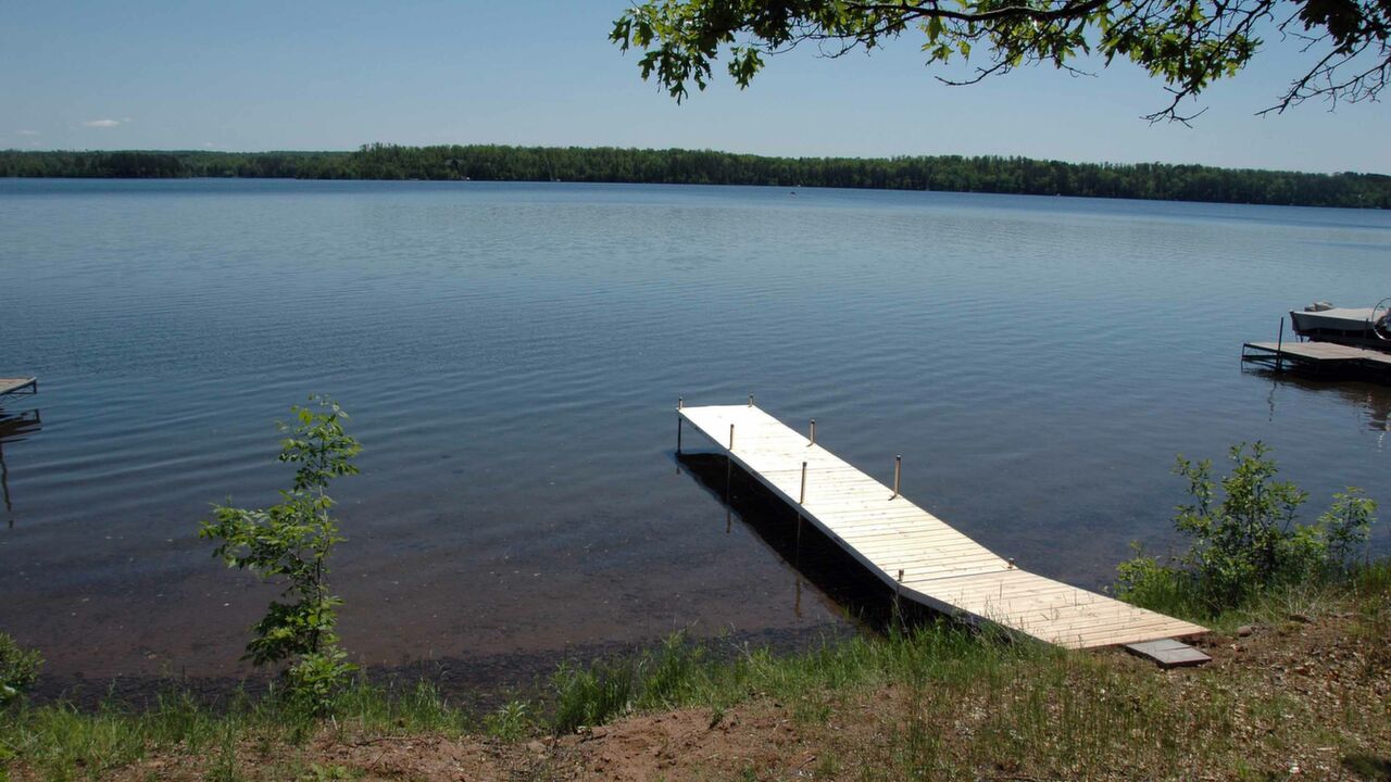 sandy shores of Upper Eau Claire