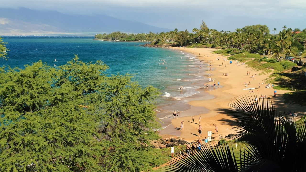 Kamaole Beach view