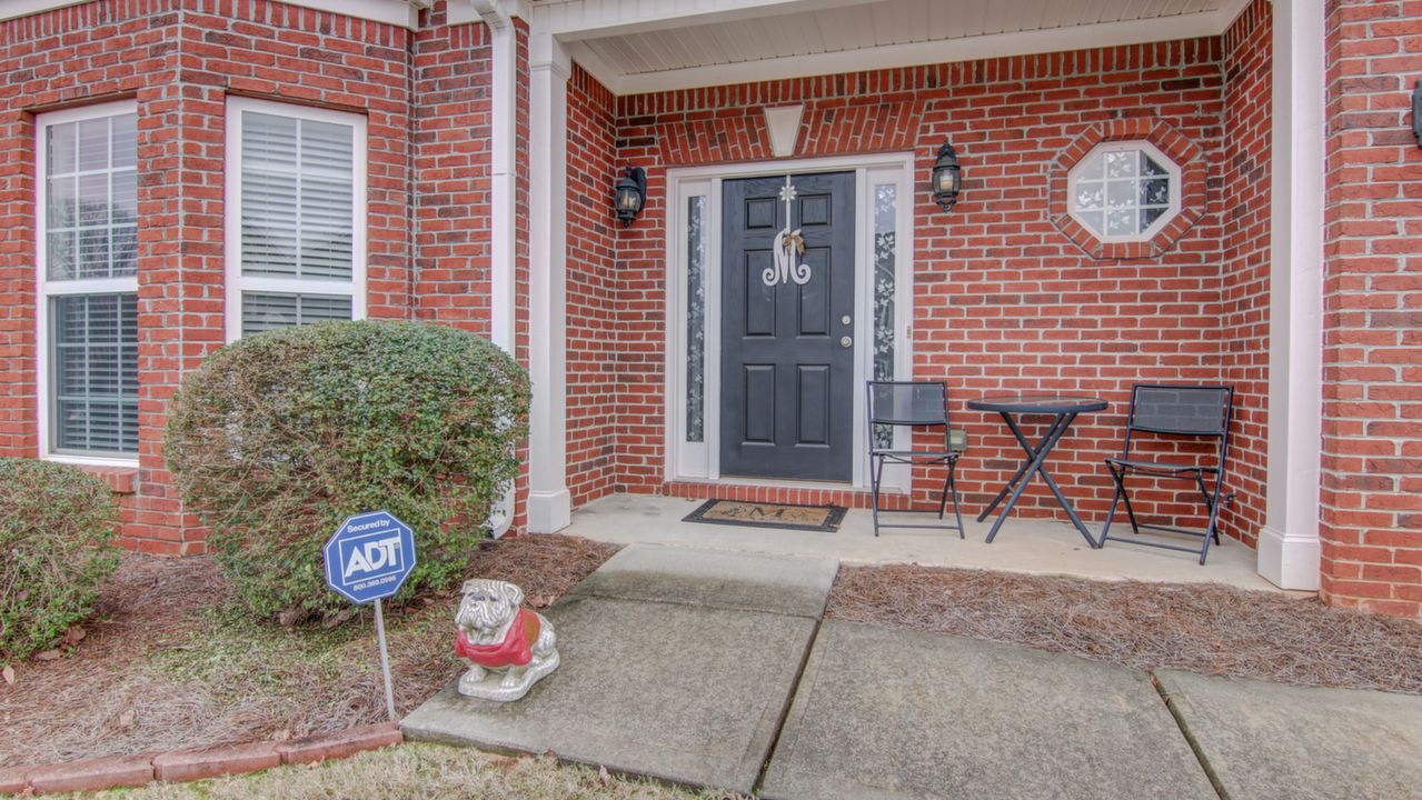 Covered Porch and Entrance