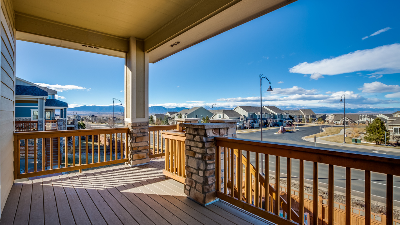 View from Covered Deck