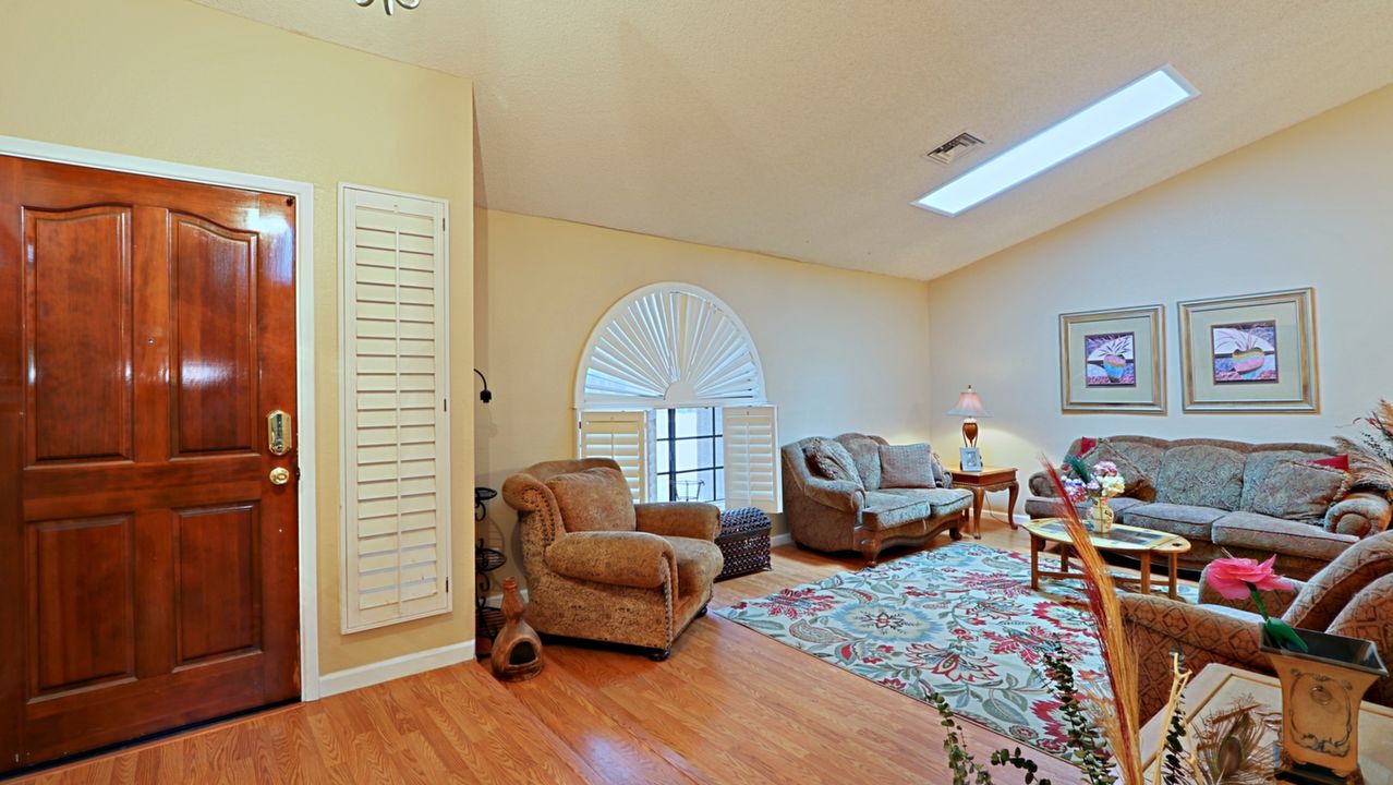 Foyer and Living Room