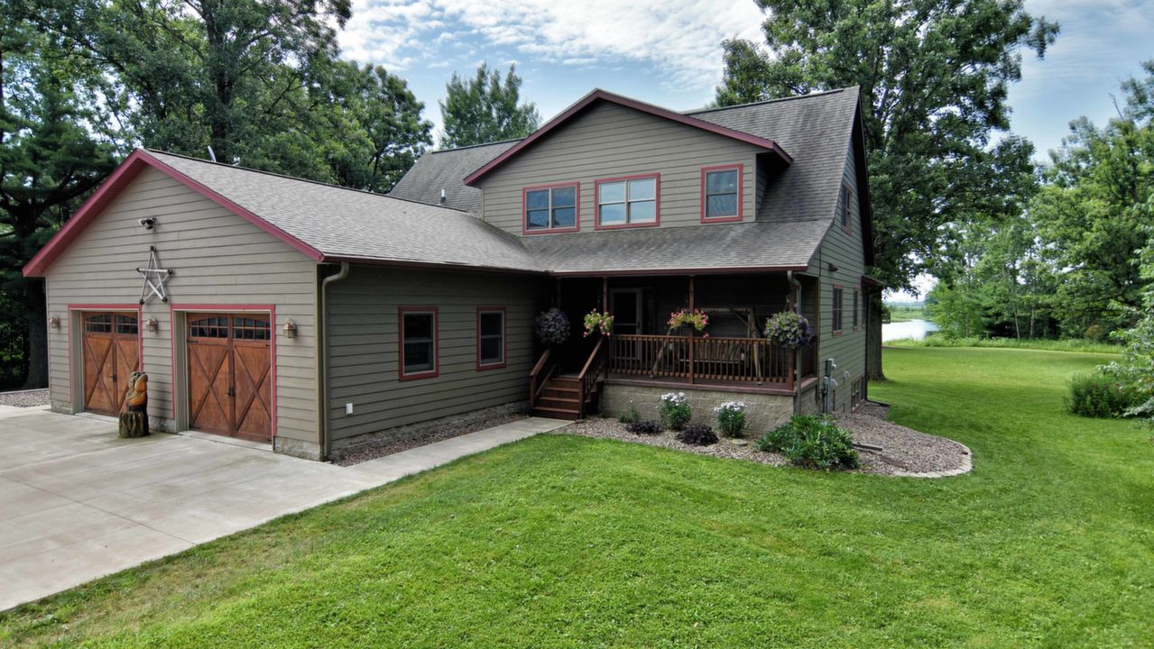 large attached garage