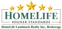 HomeLife Landmark Realty Inc., Brokerage Logo