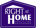 RIGHT AT HOME REALTY INC. Logo