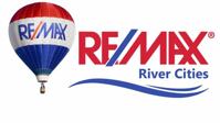 Remax River Cities Logo