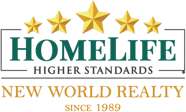 HOMELIFE NEW WORLD REALTY INC. Logo