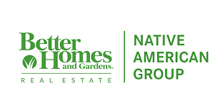 Better Homes & Gardens Real Estate Native American Group Logo