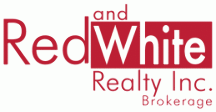 Red and White Realty Inc. Logo