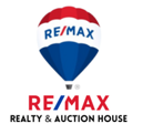Re/Max  Realty and Auction House Logo