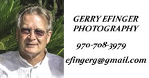 GERRY EFINGER PHOTOGRAPHY Logo