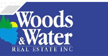 Woods and Water Real Estate Logo