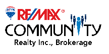 RE/MAX COMMUNITY REALTY INC., BROKERAGE Logo