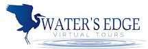 Water's Edge Virtual Tours LLC Logo