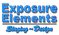 Exposure Elements Staging & Design Logo