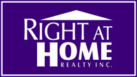 Right at Home Realty Inc., Brokerage Logo