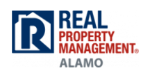 Real Property Management Alamo Logo