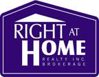 Right at Home Realty Inc.,Brokerage Logo