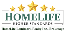 HomeLife Landmark Realty Inc. Brokerage Logo