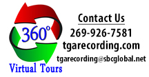 TGA Recording Co. Inc. Logo