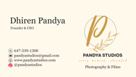 Pandya Studios  Logo